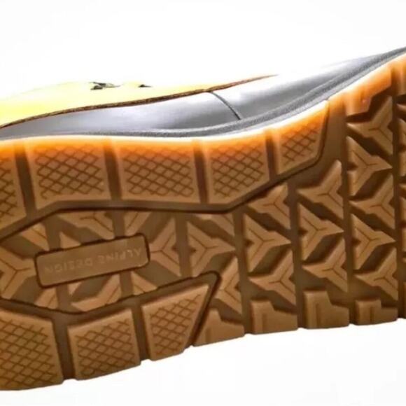 Alpine Mens Full grain leather Tan Gavin Duck Boot Size 12 AD22MCW003 - NEW - Picture 6 of 13